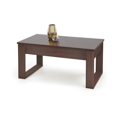 NEA COFFEE TABLE, DARK WALNUT